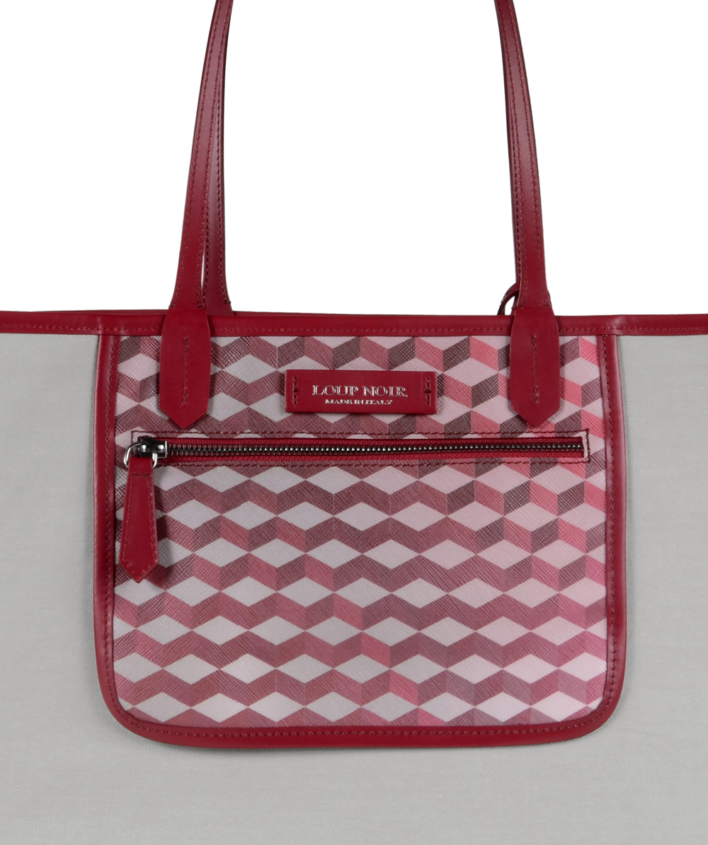 SHOPPER LARGE Cheval Burgundy - Image 3