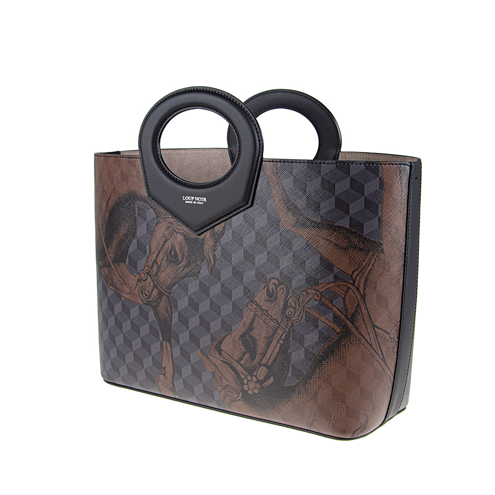 CAPRI SHOPPER Cheval Pirate Black - Image 2