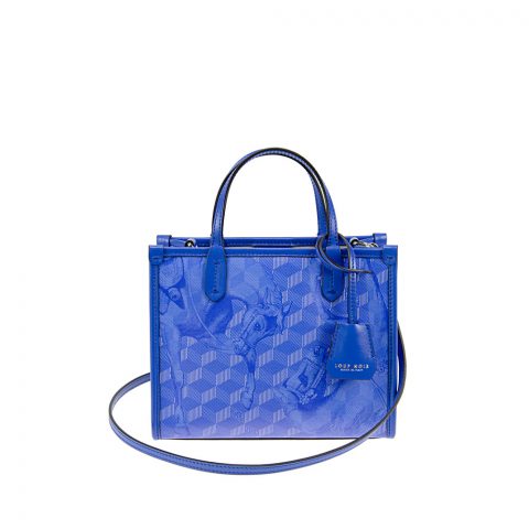 DEAUVILLE MINI SHOPPER Toile Dazzling Blue