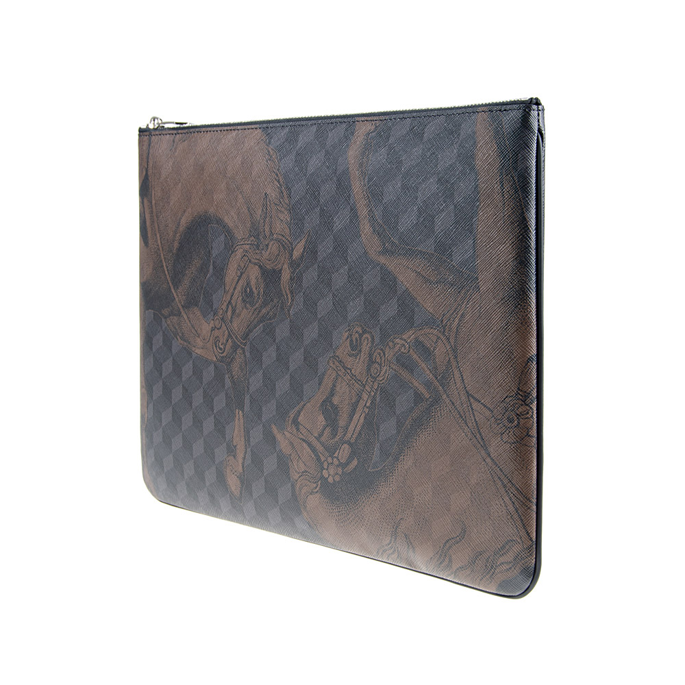 EVERY DAY POUCH LARGE Cheval Pirate Black - Image 3