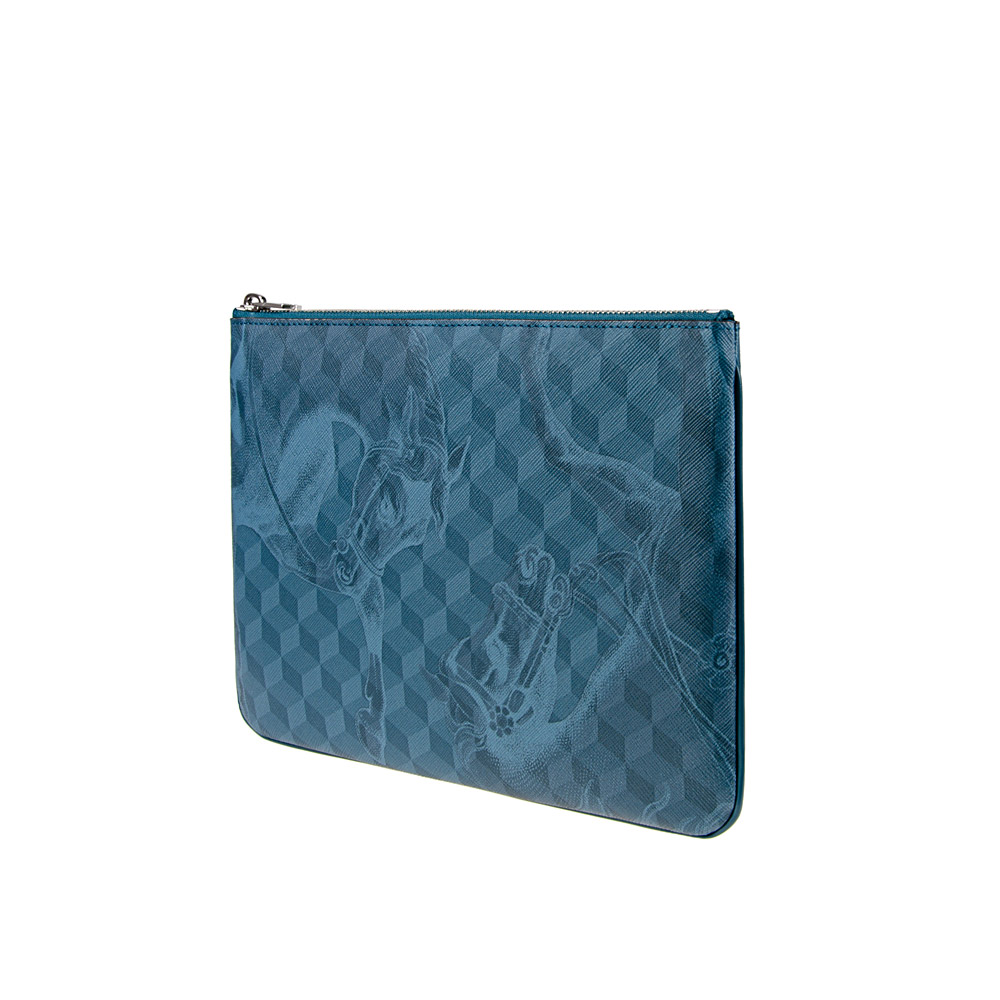 EVERY DAY POUCH SMALL Cheval Teal Green - Image 2