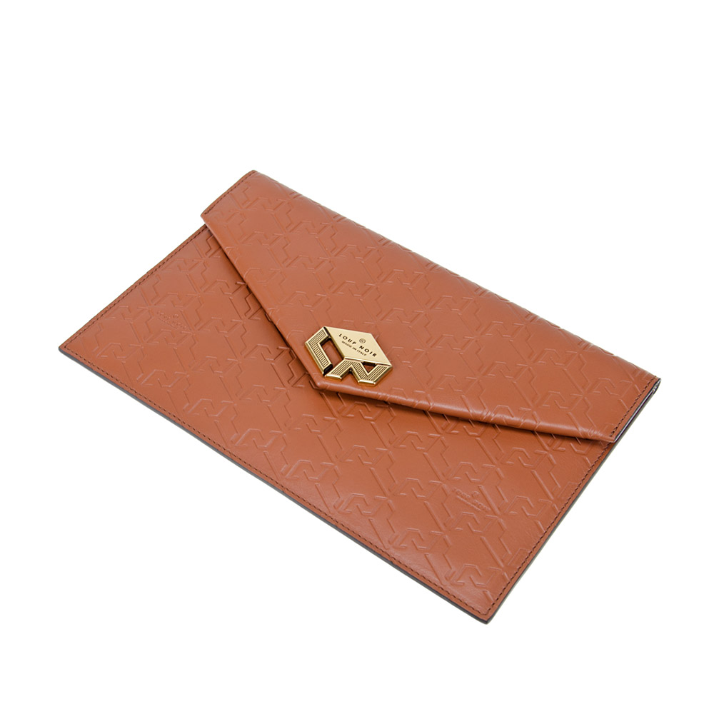 LETTERA POUCH Monogram Toffee - Image 3