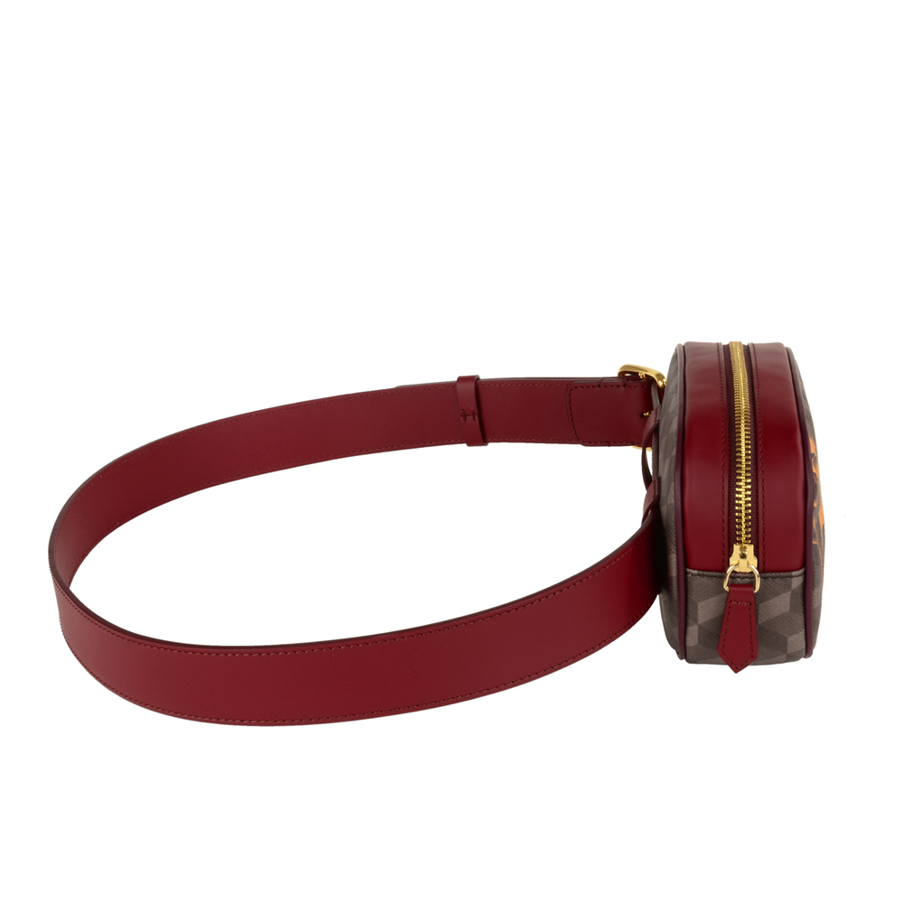 NAPOLI BAG CHEVAL Brown/Saffron - Image 2