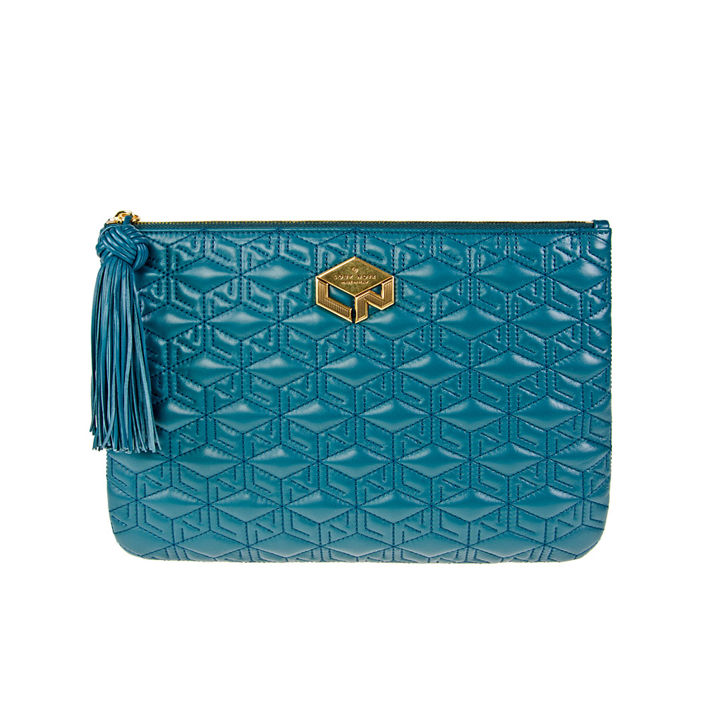 PIUMA POUCH Monogram Petrol