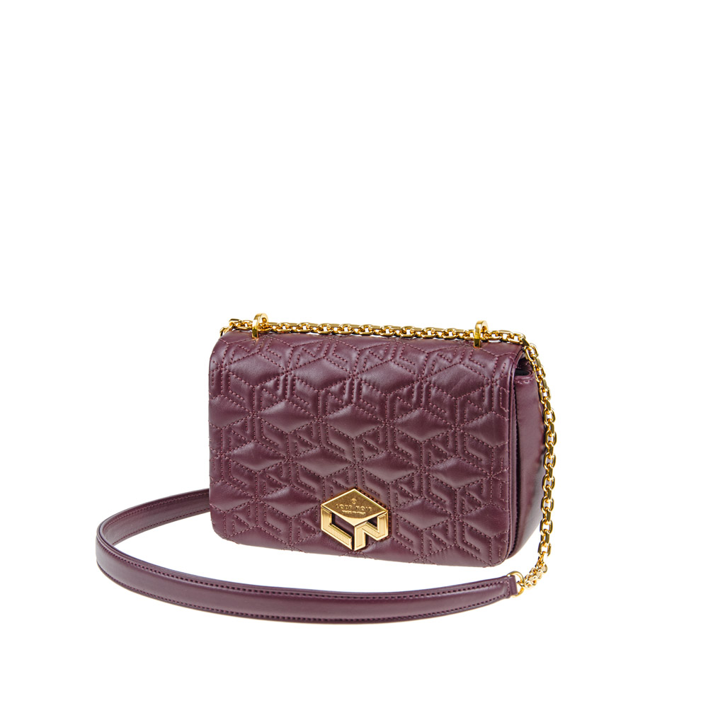 PIUMINA BAG Monogram Burgundy - Image 2