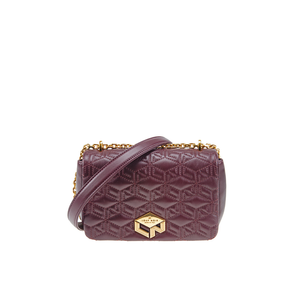 PIUMINA BAG Monogram Burgundy