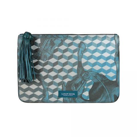 TASSEL POUCH Petrol