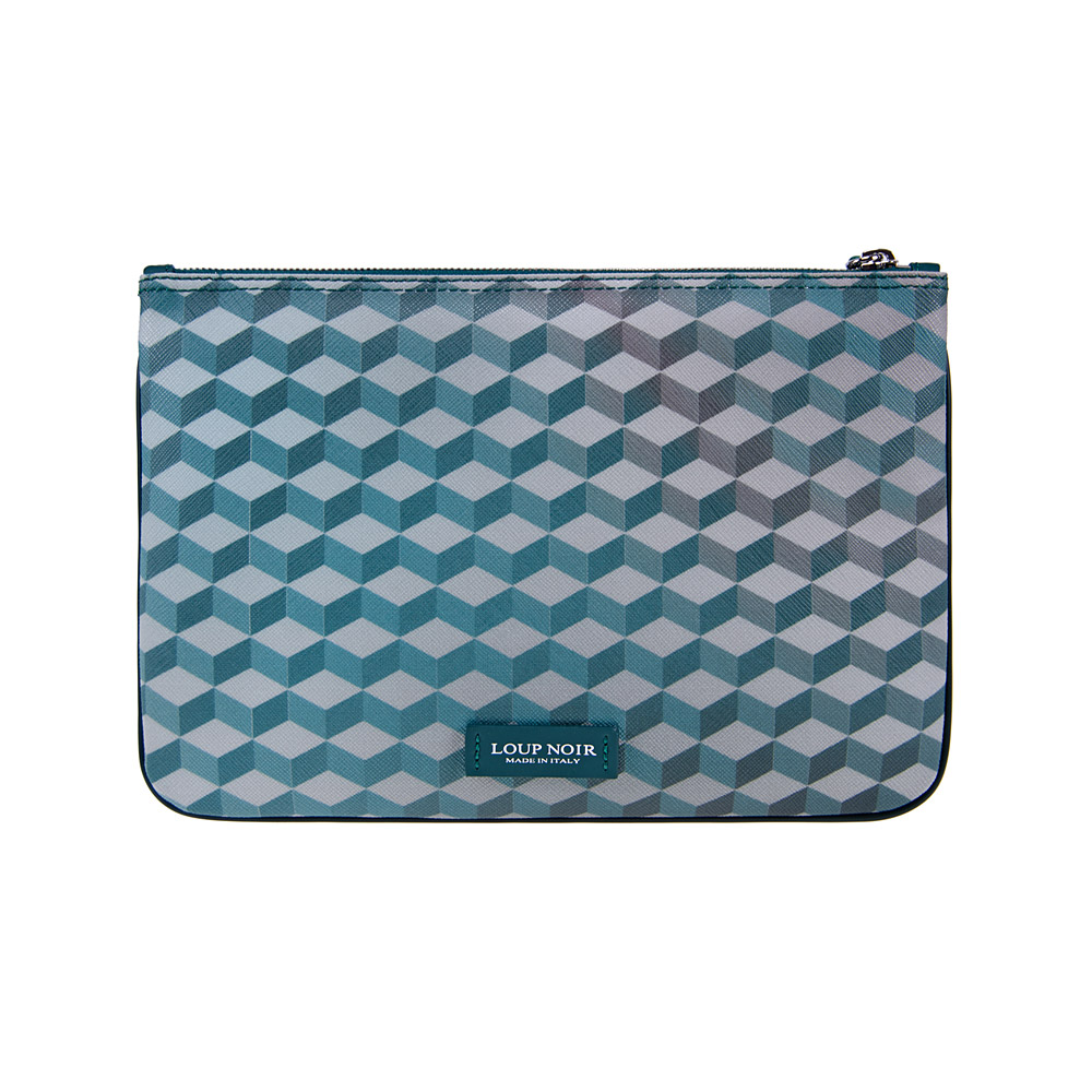 TASSEL POUCH Petrol/Mint - Image 2