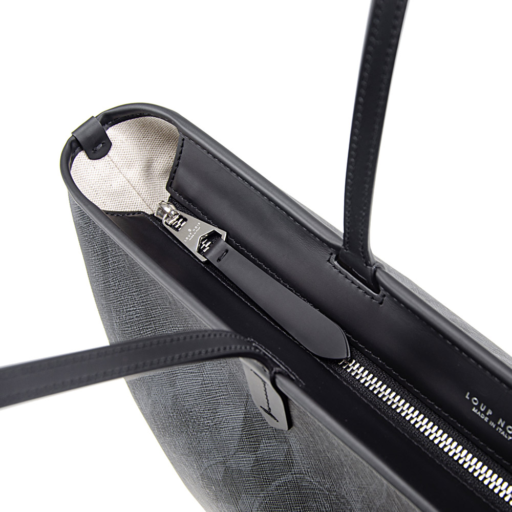 SHOPPER SMALL ZIP Cheval Deep Noir - Image 3