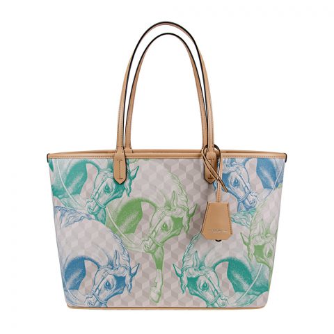 SHOPPER SMALL Édition Chevaux Aqua