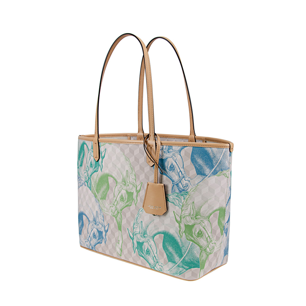 SHOPPER SMALL Édition Chevaux Aqua - Image 2