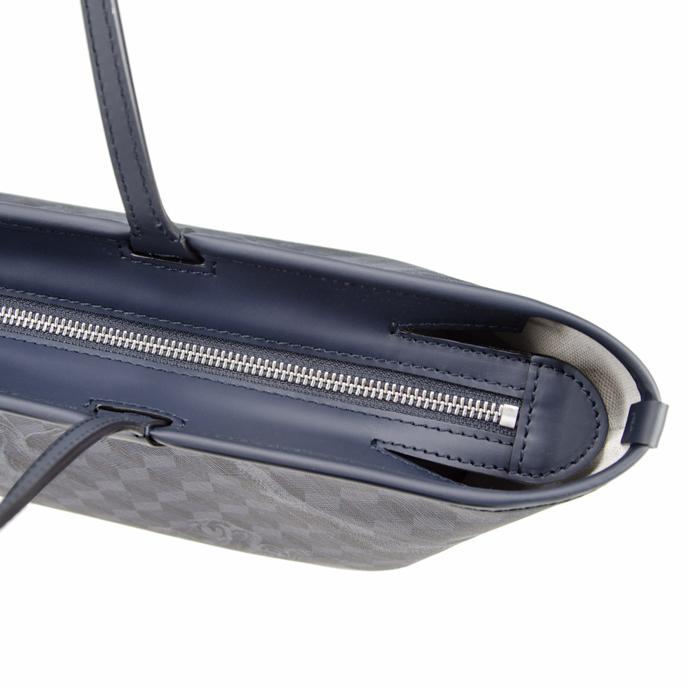 SHOPPER SMALL ZIP Cheval Darkblue - Image 4