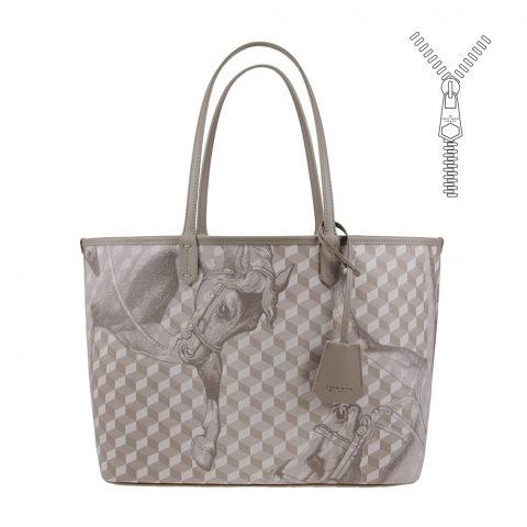 SHOPPER SMALL ZIP Cheval Sand
