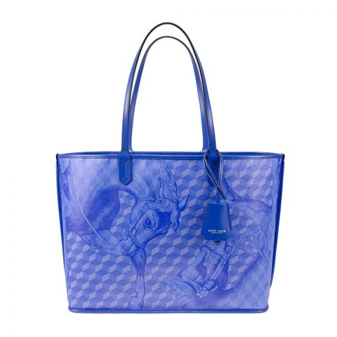 ST. TROPEZ SHOPPER SMALL Toile Dazzling Blue