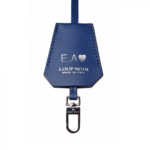 LEATHER TAG Darkblue