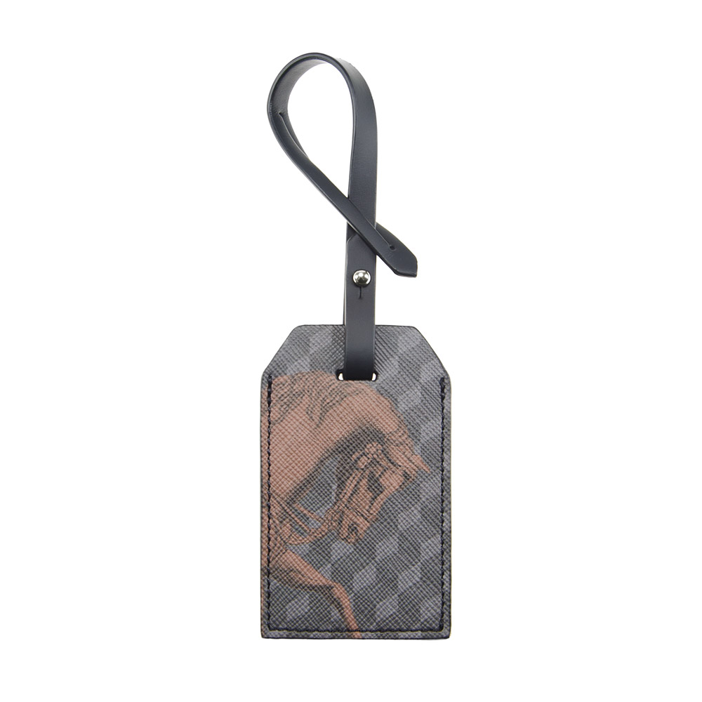 LUGGAGE TAG Cheval Pirate Black