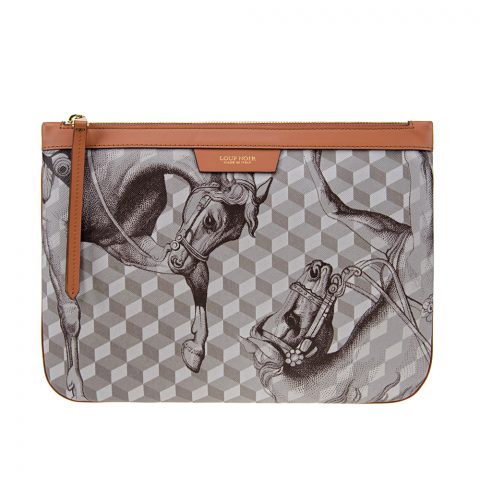 XL POUCH Cheval Sand/Toffee