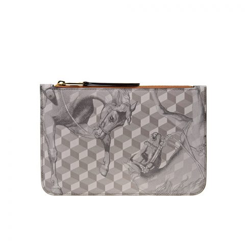 ZIP POUCH Cheval Sand/Toffee